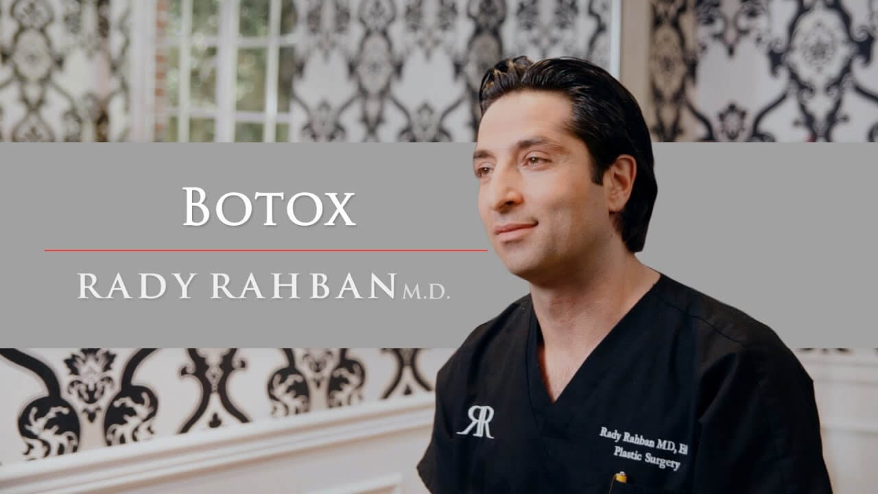 Video of Dr. Rahban talking about his approach to Botox