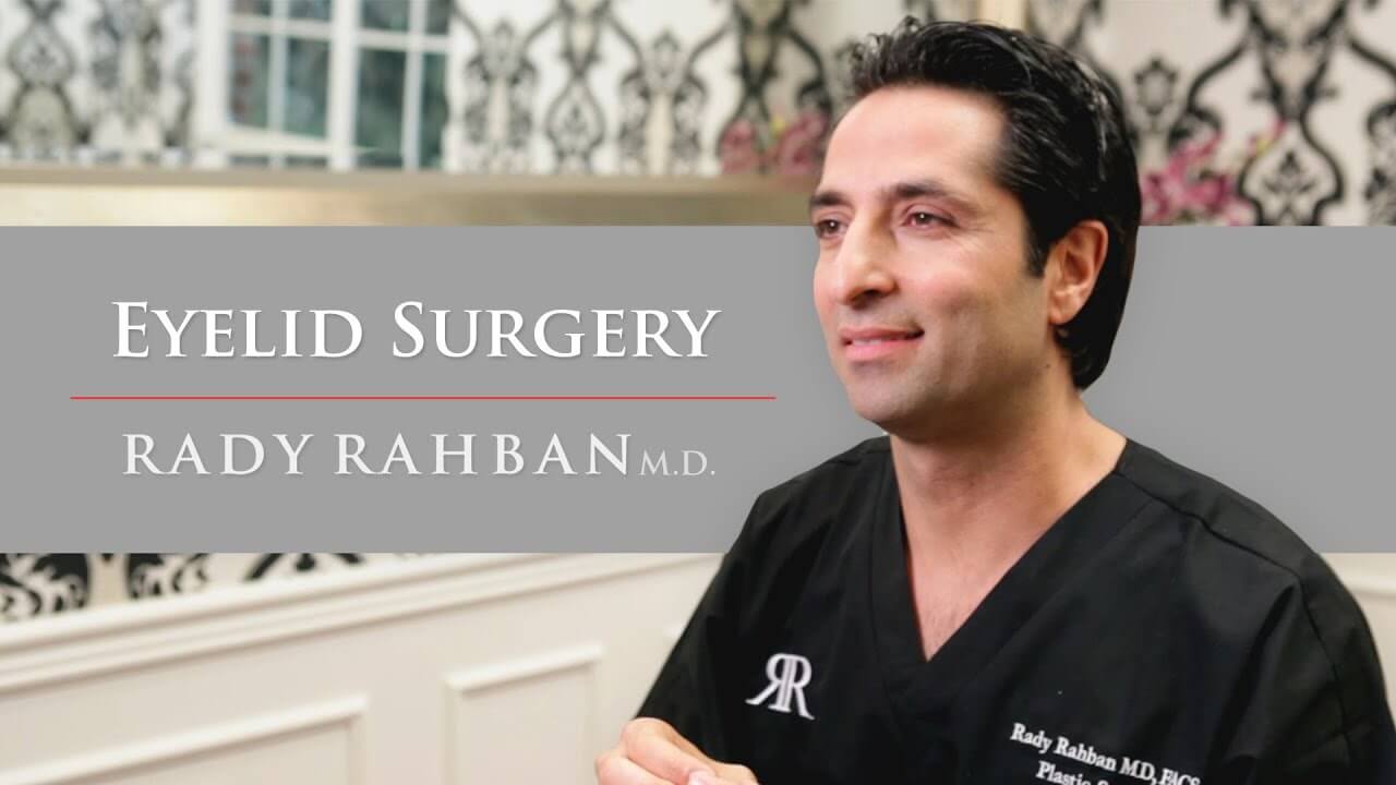 Video of Dr. Rahban, a board certified plastic surgeon in Beverly Hills, talking about his approach to Eyelid Surgery