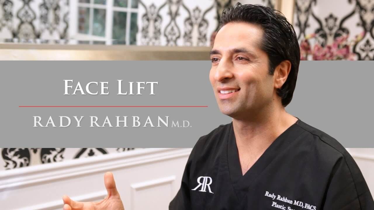 Video of Dr. Rahban talking about his approach to Facelift Surgery